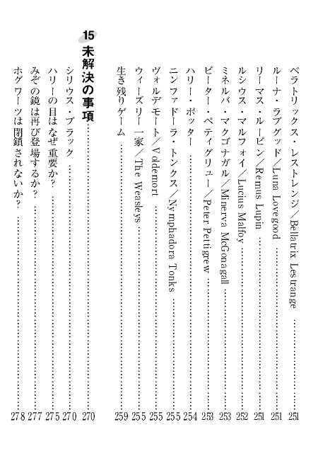 みんな集まれ ハリー ポッター７ 前夜祭 なかみチェック